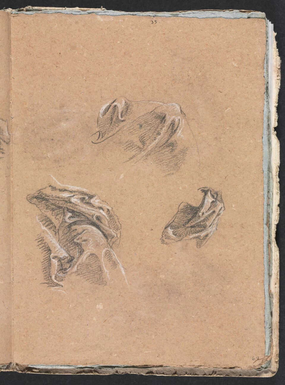 Studi sui drappeggi  - Cleveland Museum of Art 1